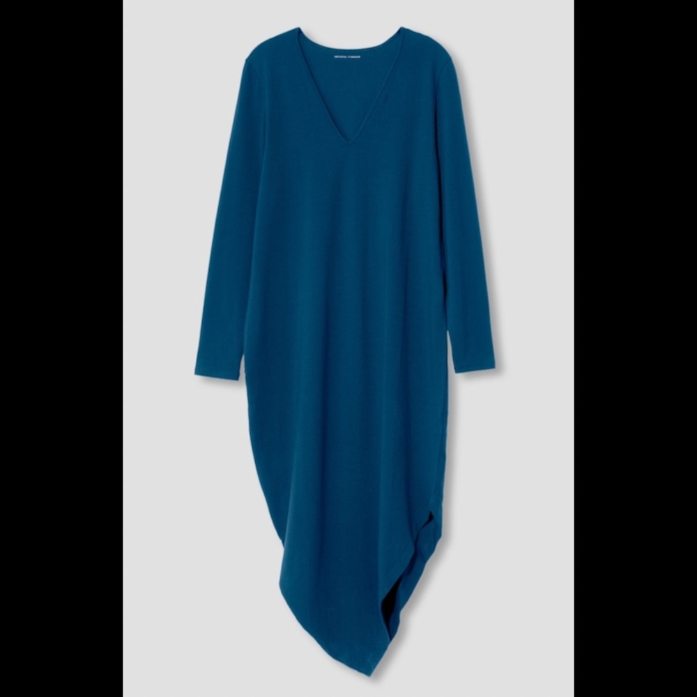 Universal Standard Geneva Dress in “Storm”